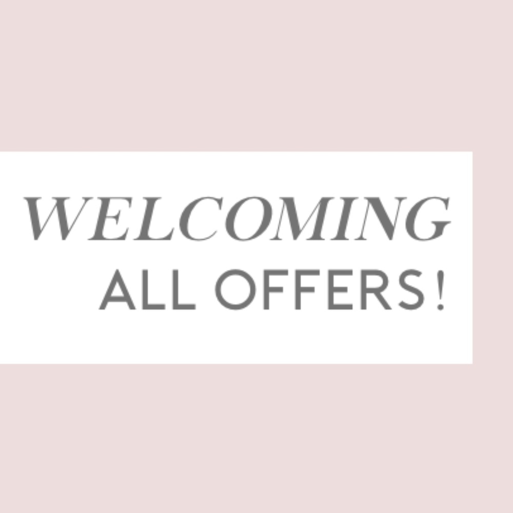 Open to All Reasonable Offers! Let's Chat!